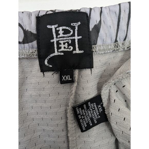 NWT Ed Hardy Men's Mesh Panther Skull Tattoo Shorts - Picture 11 of 11